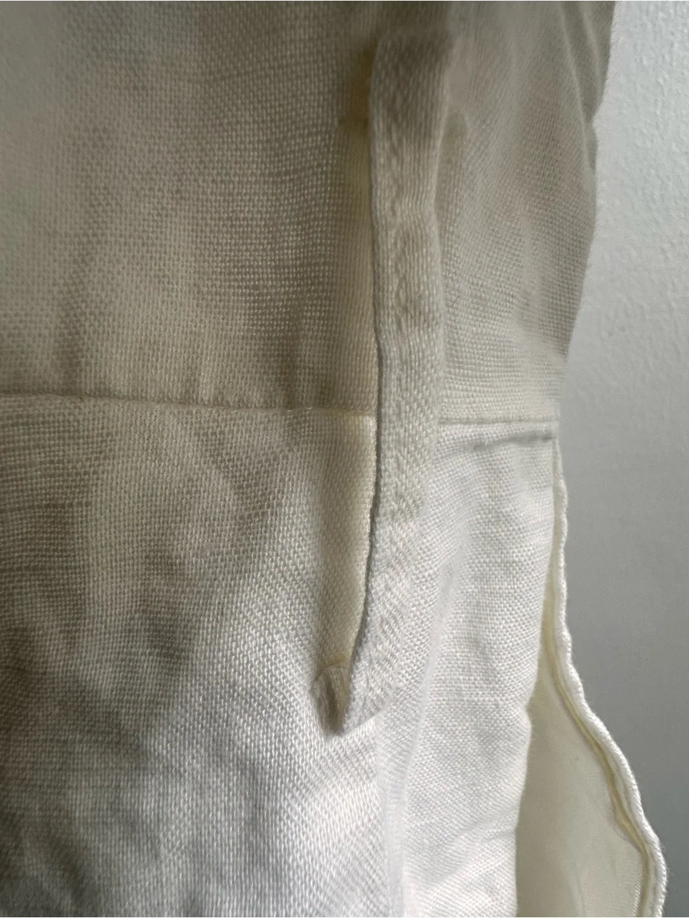 Zara White Linen Button-Front Jumpsuit Exactly as pictured ❤️
